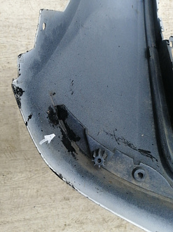 BA000257; Бампер передний, S-line; без паркт.; под омыват. (8R0 807 437 AC) для Audi Q5 I рест. (2012-2017)/БУ; Оригинал; Р1, Мелкий дефект; 