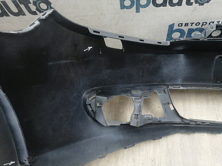 AA045979; Бампер передний; без паркт.; под омыват. (5K0807221) для Volkswagen Golf/БУ; Оригинал; Р1, Мелкий дефект; 