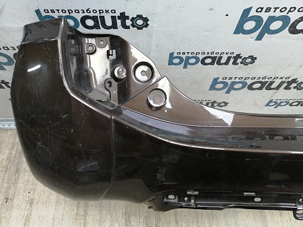 AA044862; Бампер задний; без паркт. (6410D125) для Mitsubishi Pajero Sport III (2015-2020)/БУ; Оригинал; Р1, Мелкий дефект; 