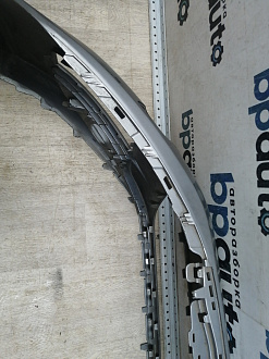 BA000224; Бампер передний; под паркт.; под омыват. (5G0807221) для Volkswagen Golf/БУ; Оригинал; Р1, Мелкий дефект; 