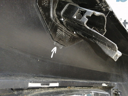 AA044679; Бампер передний, Sport-Style; без паркт.; под омыват. (5NU807221) для Volkswagen Tiguan I рест. (2011- 2016)/БУ; Оригинал; Р1, Мелкий дефект; 