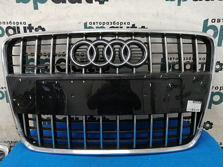 Решётка радиатора Ауди Q7 I 2005-2010, б/у, фото 1