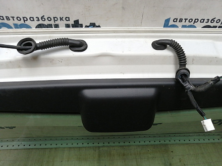 AA045283; Крышка багажника (BBY1-6202X) для Mazda 3 BL/БУ; Оригинал; Р0, Хорошее; (34K) Белый перламутр