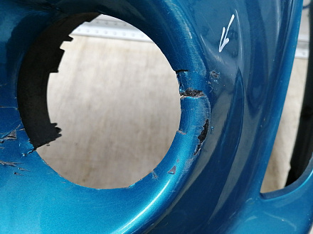 AA045371; Бампер передний; без паркт.; без омыват. (71711-54P) для Suzuki Vitara II (2014 — 2019)/БУ; Оригинал; Р2, Удовлетворительное; 