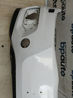 AA045684; Бампер передний, Track-Field; без паркт.; под омыват. (5N0807221T) для Volkswagen Tiguan I рест. (2011- 2016)/БУ; Оригинал; Р1, Мелкий дефект; 