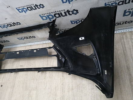 BA000268; Бампер передний; под паркт.; без омыват. (52119-33A30) для Lexus ES VI рест. (2015 - 2018)/БУ; Оригинал; Р1, Мелкий дефект; 