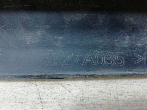 Фотография детали AA008782; Накладка передней левой двери (5727A035) для Mitsubishi Pajero/БУ; Оригинал; Р1, Мелкий дефект; . Фото номер 6
