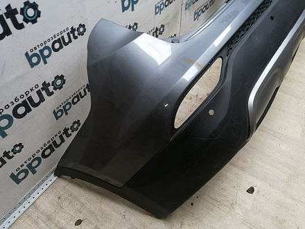 AA045337; Бампер задний (86611-2W000) для Hyundai Santa Fe III (2012 - 2015)/БУ; Оригинал; Р1, Мелкий дефект; 