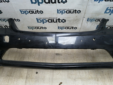 Фотография детали AA045424; Бампер передний AMG; под паркт.; под омыват. (A2218852425) для Mercedes-Benz S-klasse V рест. (W221) (2009-2013)/БУ; Оригинал; Р1, Мелкий дефект; . Фото номер 4