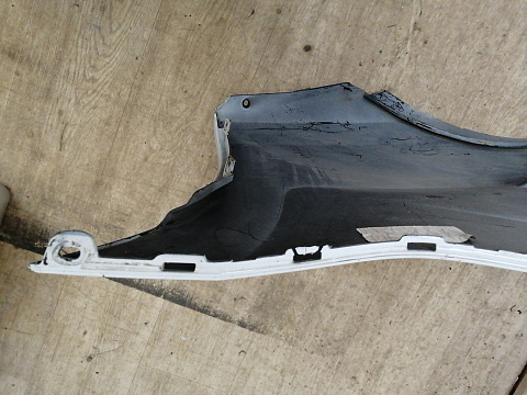 Фотография детали AA038508; Бампер задний; без паркт. (60U807421D) для Skoda Rapid II (2020-н.в.)/БУ; Оригинал; Р2, Удовлетворительное; . Фото номер 7