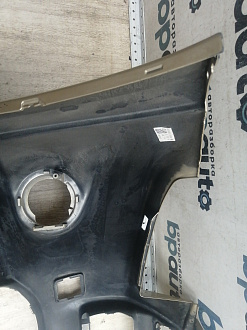 AA045780; Бампер передний; без паркт.; под омыват. (52119-42730) для Toyota Rav4 30 рест. V 2.4 (2009 - 2010)/БУ; Оригинал; Р1, Мелкий дефект; 