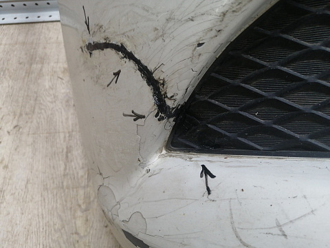 Фотография детали BA000220; Бампер передний, после 2010г; под паркт.; под омыват. (62022-1NF0H) для Infiniti G (2006-2013)/БУ; Оригинал; Р2, Удовлетворительное; . Фото номер 14