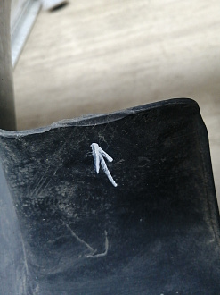 AA045951; Бампер передний; под паркт.; под омыват. (52119-0E220) для Toyota Highlander III (2014 — 2016)/БУ; Оригинал; Р1, Мелкий дефект; 