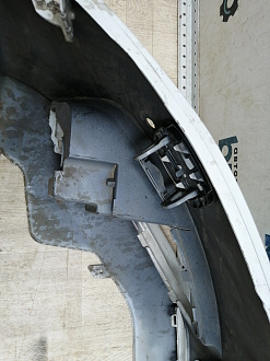 AA045592; Бампер передний; под паркт.; под омыват. (8K0 807 437 AC) для Audi A4 B8/БУ; Оригинал; Р2, Удовлетворительное; 