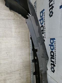 AA044796; Бампер передний; без паркт.; под омыват. (52119-0R180) для Toyota Rav4 40 рест. (2015 — 2019)/БУ; Оригинал; Р1, Мелкий дефект; 