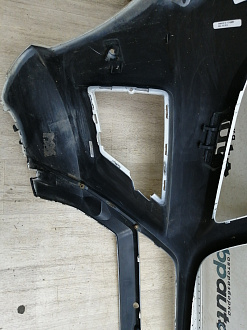 AA046105; Бампер передний, AMG; под паркт.; под омыват. (A1668803140) для Mercedes-Benz M-klasse III (W166) (2011-2015)/БУ; Оригинал; Р1, Мелкий дефект; 