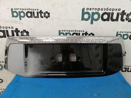 Накладка крышки багажника, без кнопок Тойота Land Cruiser Prado 150 2010 — 2013, б/у, фото 1
