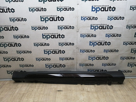 BA000126; Накладка порога левая (51177308055) для BMW Х5 III (F15) (2013-2018)/БУ; Оригинал; Р0, Хорошее; 