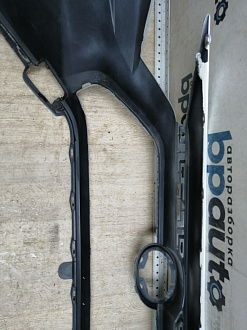 AA045804; Бампер передний; без паркт.; под омыват. (52119-0R280) для Toyota Rav4 50 (2019 -2025)/БУ; Оригинал; Р1, Мелкий дефект; 