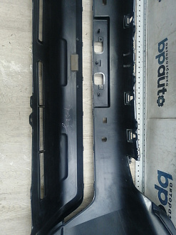 AA045965; Бампер передний; под паркт.; под омыват. (52119-60G50) для Toyota Land Cruiser Prado 150 рест. (2013 — 2017)/БУ; Оригинал; Р1, Мелкий дефект; 