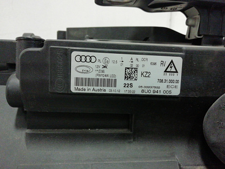 AA000230; Фара левая ксенон, светодиодная (8U0 941 003 H) для Audi Q3 I (2011-2014)/БУ; Оригинал; Р0, Хорошее; 