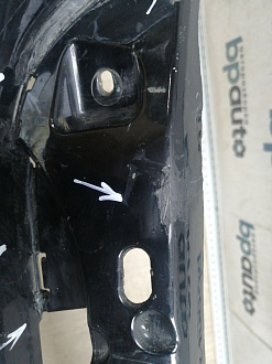 AA045256; Бампер передний; под паркт.; без омыват. ( BB5317C831) для Ford Explorer V (2011-2015)/БУ; Оригинал; Р1, Мелкий дефект; 