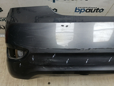 AA045609; Бампер задний; без паркт. (86611-4L000) для Hyundai/БУ; Оригинал; Р1, Мелкий дефект; 