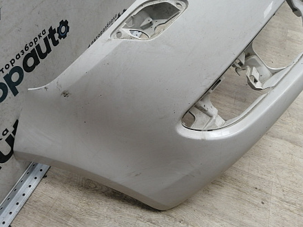 BA000246; Бампер передний; без паркт.; под омыват. (5M0807221N) для Volkswagen Golf Plus II (2009-2014)/БУ; Оригинал; Р2, Удовлетворительное; 