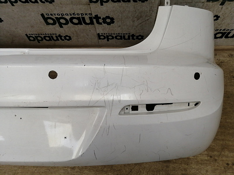 Фотография детали AA034450; Бампер задний; под паркт. (BCW7-50221) для Mazda 3 II (BL) рест. Sedan (2011-2013)/БУ; Оригинал; Р1, Мелкий дефект; . Фото номер 3