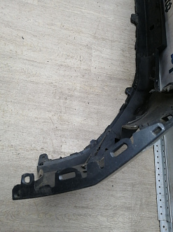 AA045936; Бампер передний; без паркт.; под омыват. (9680484677) для Peugeot 308 I (2008-2011)/БУ; Оригинал; Р2, Удовлетворительное; 