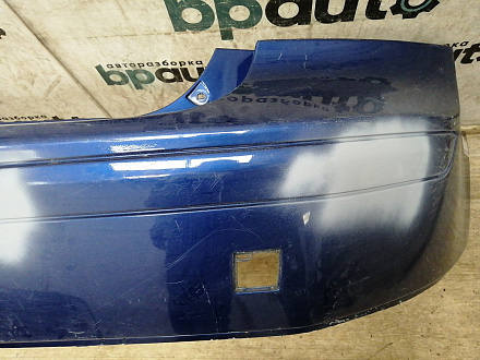 AA033840; Бампер задний; без паркт. (30676200) для Volvo S40 II (2004-2007)/БУ; Оригинал; Р1, Мелкий дефект; 