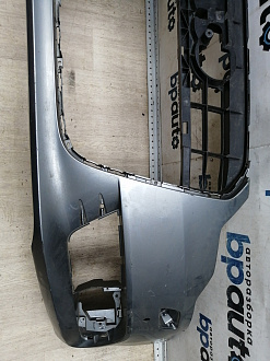 BA000165; Бампер передний; под паркт.; под омыват. (4G0 807 437) для Audi A6 C7/БУ; Оригинал; Р1, Мелкий дефект; 