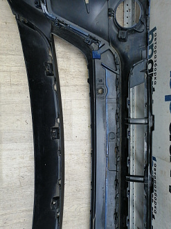 AA046469; Бампер передний; под паркт. (51117210763) для BMW Х5 II (E70) рест. (2010-2013)/БУ; Оригинал; Р2, Удовлетворительное; 