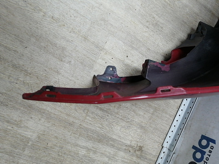 AA045679; Бампер передний; без паркт.; без омыват. (52119-02680) для Toyota Auris I (2007- 2010)/БУ; Оригинал; Р1, Мелкий дефект; 