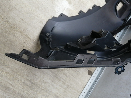 BA000256; Бампер передний, S-line; без паркт.; под омыват. (8R0 807 437 AC) для Audi Q5 I рест. (2012-2017)/БУ; Оригинал; Р1, Мелкий дефект; 