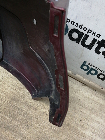 Фотография детали AA041254; Бампер задний; под паркт. (8200911893) для Renault Sandero I (2009-2014)/БУ; Оригинал; Р1, Мелкий дефект; . Фото номер 7