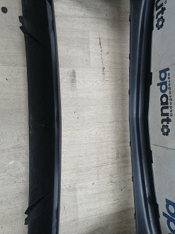 AA045781; Бампер передний, AMG; под паркт.; под омыват. (A1668854425) для Mercedes-Benz M-klasse III (W166) (2011-2015)/БУ; Оригинал; Р1, Мелкий дефект; 