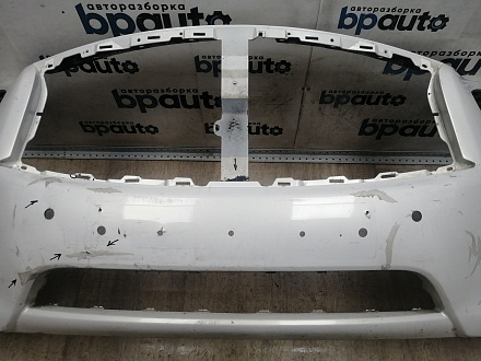 AA045851; Бампер передний; под паркт.; под омыват. (62022-3JA0H) для Infiniti/БУ; Оригинал; Р1, Мелкий дефект; 