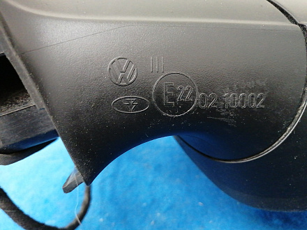 AA034899; Зеркало левое, без повторителя поворота (6RU 857 501) для Volkswagen Polo/БУ; Оригинал; Р1, Мелкий дефект; 