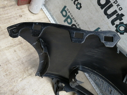 AA045536; Бампер передний; под паркт.; под омыват. (4L0 807 437) для Audi Q7 I (2005-2010)/БУ; Оригинал; Р1, Мелкий дефект; 