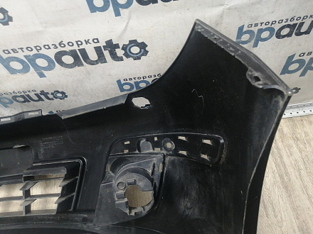 AA045991; Бампер передний; без паркт.; под омыват. (62022-EM00H) для Nissan Tiida/БУ; Оригинал; Р1, Мелкий дефект; 