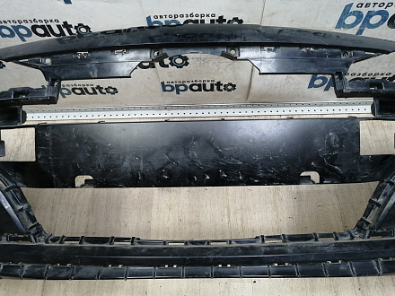 AA046178; Бампер передний; без паркт.; без омыват. (86511-F2AA0) для Hyundai Elantra VI (AD) рест. (2018-2020)/БУ; Оригинал; Р1, Мелкий дефект; 
