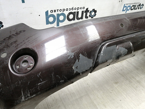 Фотография детали AA044661; Бампер задний; под паркт. (85022-5X00H) для Nissan Pathfinder III рест. (2010-2014)/БУ; Оригинал; Р1, Мелкий дефект; . Фото номер 7