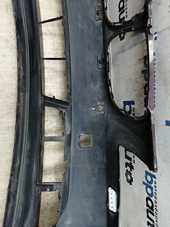 AA045565; Бампер передний; под паркт.; под омыват. (51117033694) для BMW 5 серия Е60 Е61/БУ; Оригинал; Р2, Удовлетворительное; 