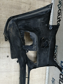 AA045594; Бампер передний; под паркт.; под омыват. (8K0 807 437 AC) для Audi A4 B8/БУ; Оригинал; Р1, Мелкий дефект; 