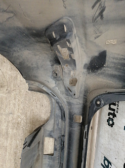 AA030212; Бампер задний, без юбки; под паркт. (30678710) для Volvo XC70/БУ; Оригинал; Р1, Мелкий дефект; 
