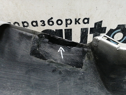 AA045331; Бампер передний; под паркт.; под омыват. (52119-60J00) для Toyota Land Cruiser 200 рест. (2012 — 2015)/БУ; Оригинал; Р1, Мелкий дефект; 