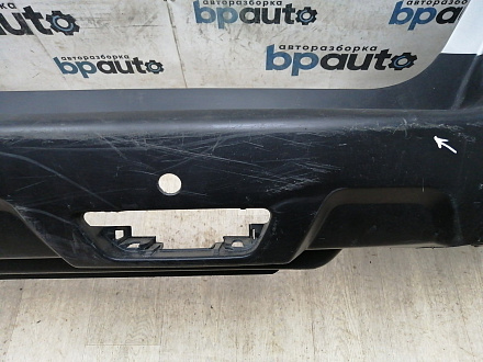 BA000193; Бампер задний; под паркт. (85022-JU14H) для Nissan X-Trail T31/БУ; Оригинал; Р1, Мелкий дефект; 
