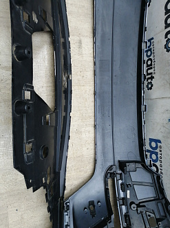 AA045881; Бампер передний; под паркт.; под омыват. (J8A2-17F003-GAW) для Land Rover Range Rover Velar L560 (2017 - 2023)/БУ; Оригинал; Р1, Мелкий дефект; 