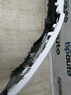 AA045880; Бампер передний; под паркт.; под омыват. (J8A2-17F003-AAW) для Land Rover Range Rover Velar L560 (2017 - 2023)/БУ; Оригинал; Р1, Мелкий дефект; 